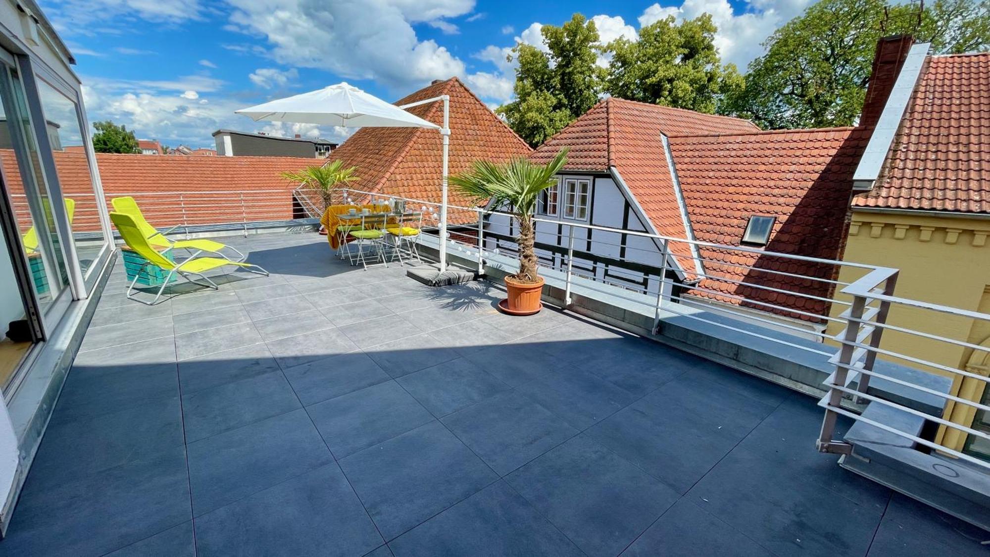 Domschloss, Zentrum, 6 Personen, Business, Dachterrasse, Familien Schwerin  Exterior photo
